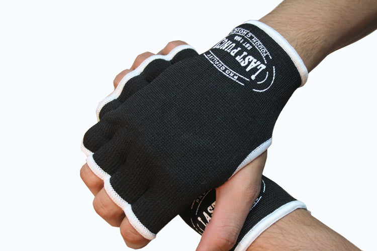 MMA Black Hand Wrap Training Gloves Good Quality Size S to XL